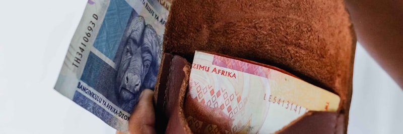 Billets de dollars américains et smartphone avec application mobile money